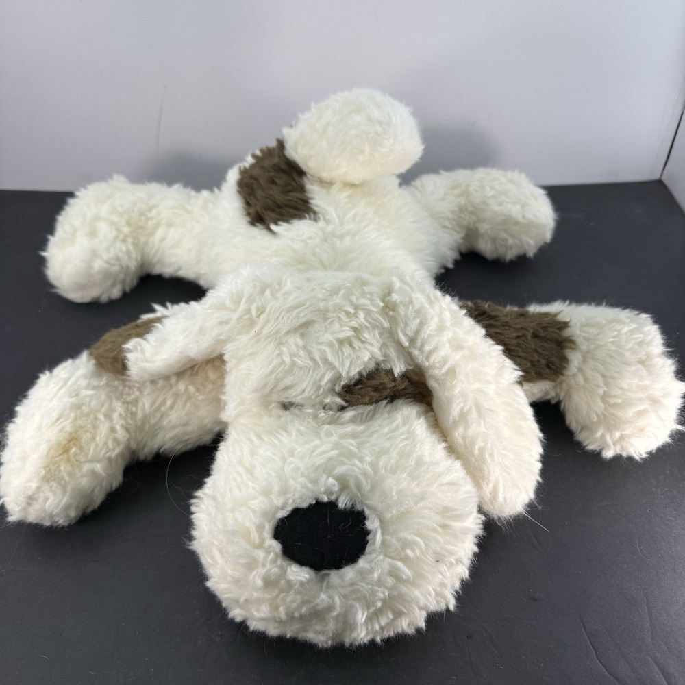 Limited Too Patches Dog Collar Tag Y2K VTG Stuffed Animal 15" Plush Dog
